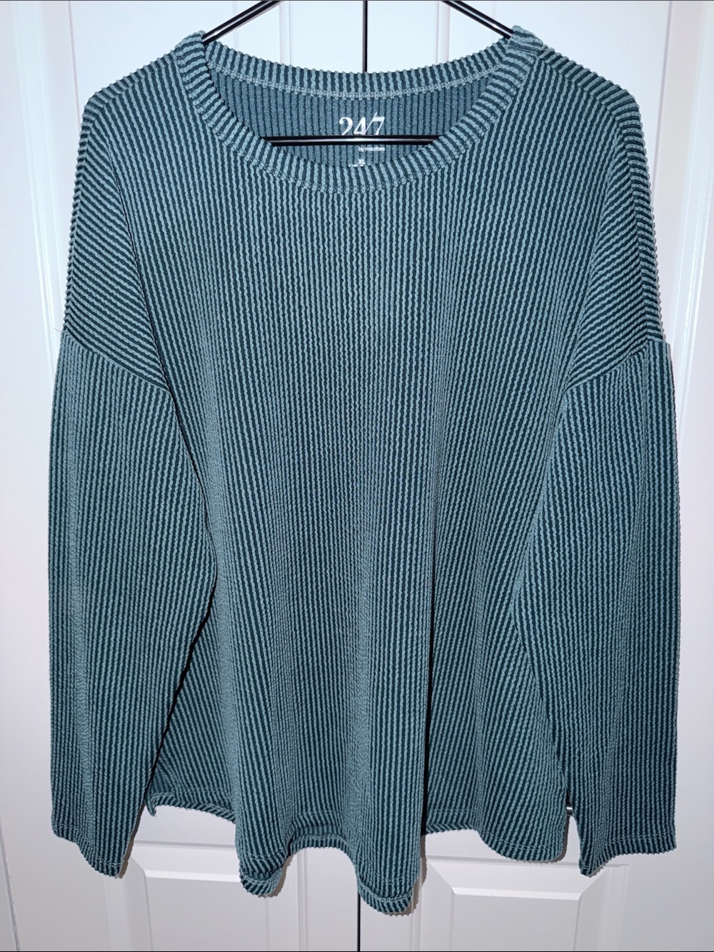 Maurices Teal Textured Top